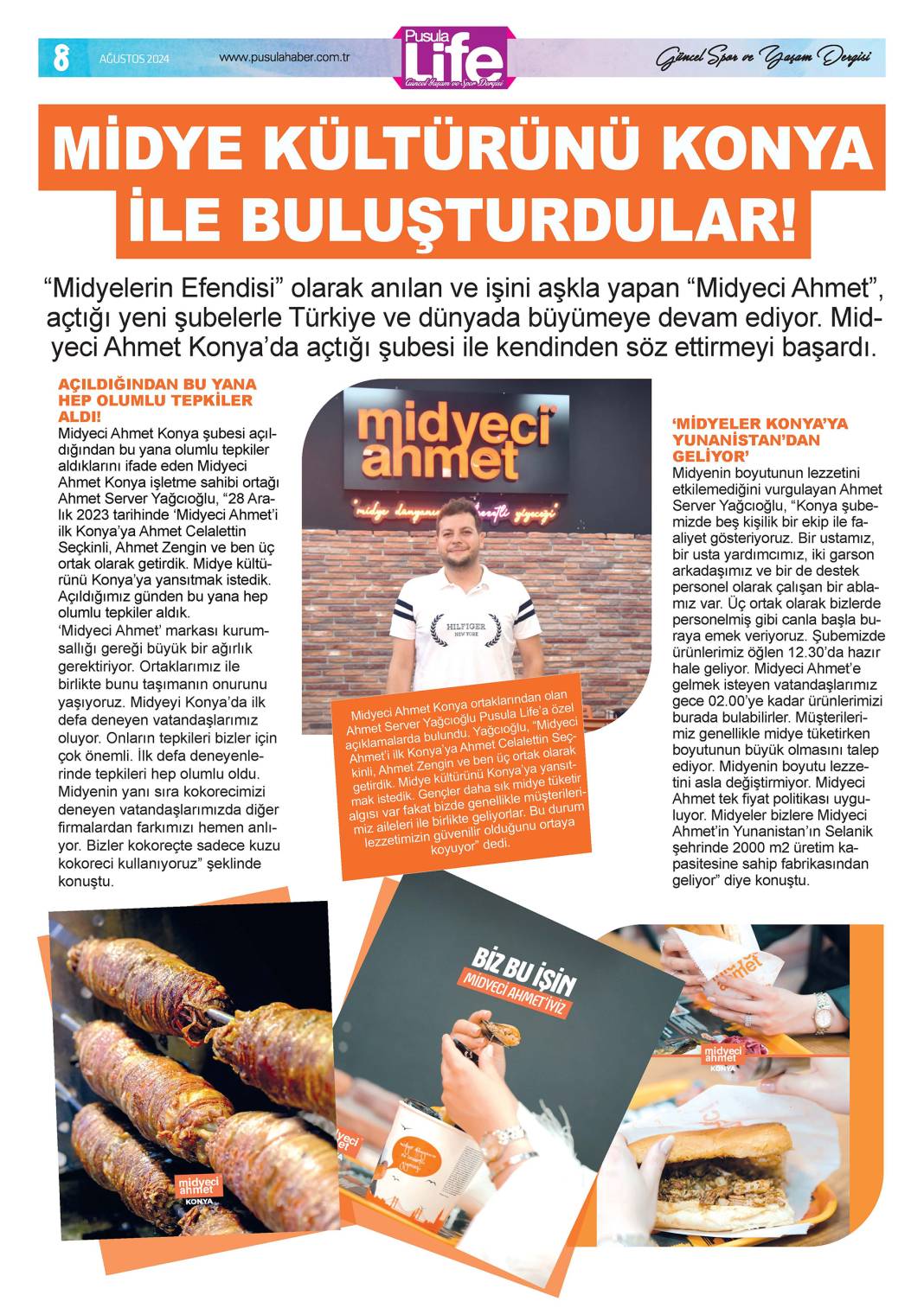 Konya'nın kültür ve magazin dergisi yeni sayısıyla okurlarıyla buluştu 8